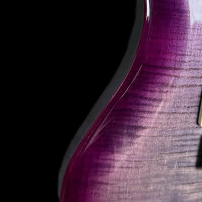 PRS CE24 Electric Guitar in Charcoal Purple Burst Custom Colour (2021) image 6