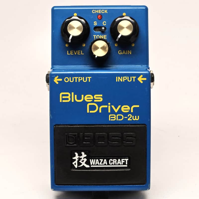 used Boss Waza Craft BD-2W Blues Driver, Very Good Condition image 1