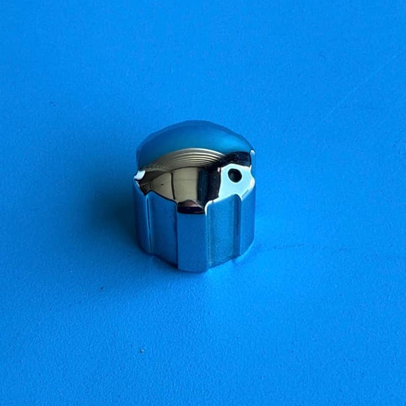 Line 6 Spider IV 15 30 120 Guitar Amplifier Part: Chrome Knob Cap Cover [18mm] image 1