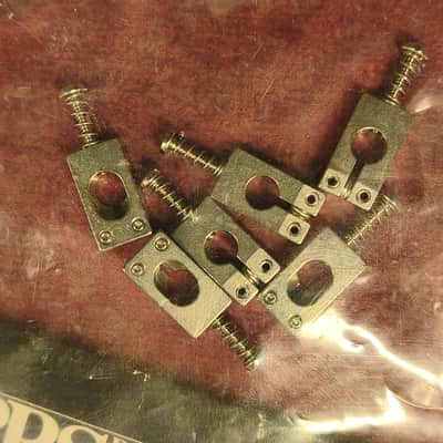 1990s PRS ACC-4021 Tremolo Saddles Set (6) – NOS / OVP – Machined USA -  Vintage Paul Reed Smith image 3