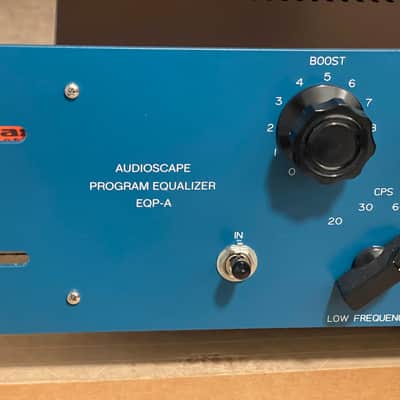 AudioScape Engineering Co. EQP-A Program Equalizer tube eq image 4