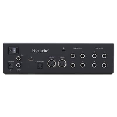 Focusrite Clarett+ 4Pre 18-In / 8-Out USB Audio Recording Interface - Open Box Mint image 4