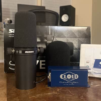 Shure SM7B w/ Cloudlifter CL-1 Mic Activator (Excellent Condition) image 1
