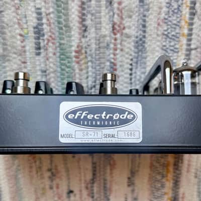 Effectrode Blackbird Vacuum Tube Preamp 2010s - Black image 2