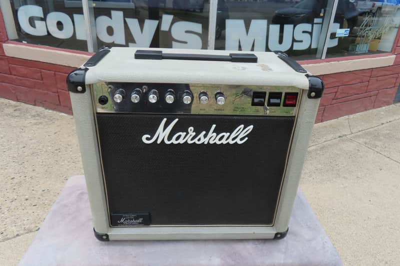 MARSHALL 1987 SILVER JUBILLEE 2554 1-12 50 watt COMBO LOW SN# INITIAL ROLLOUT! RARE! 1 OWNER image 1