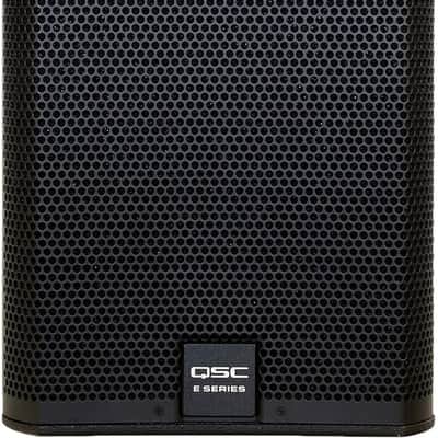 QSC E112BK 12" 400 Watt 2-Way Full Range Passive Loudspeaker image 1