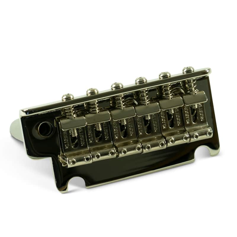 Kluson 2 Post Steel Block Tremolo Bridge Nickel image 1
