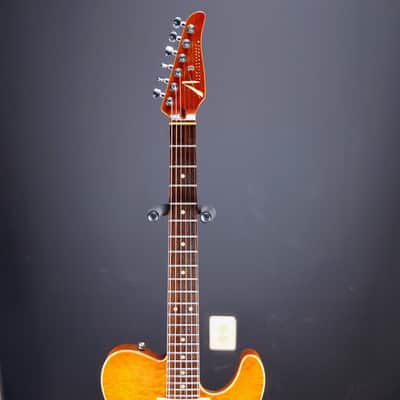 Tom Anderson Cobra Translucent Amber Burst with Binding image 5