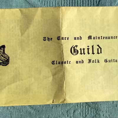 Guild F-20 Troubadour 1966 - Sunburst image 17