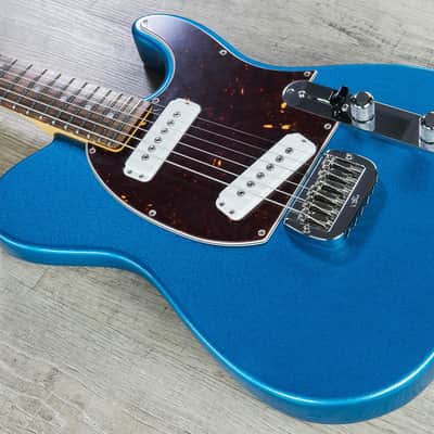 G&L Guitars Fullerton Deluxe ASAT Special Electric Guitar, Lake Placid Blue image 1