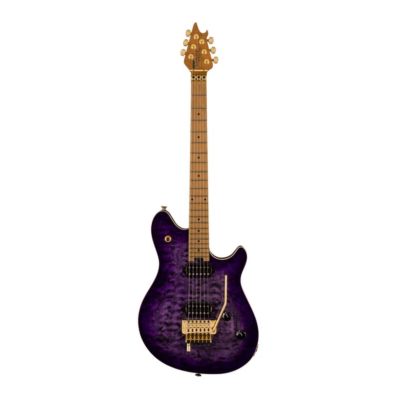 EVH Wolfgang Special QM 6-String Electric Guitar (Right-Handed, Purple Burst) image 1