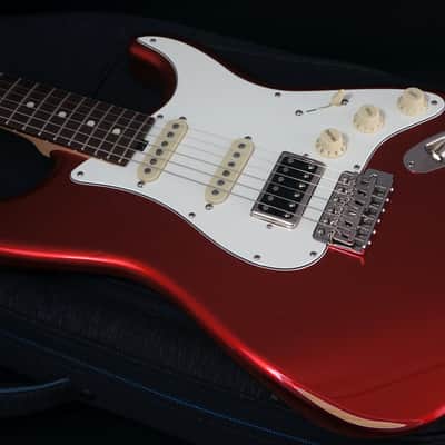 2023 Michael Tuttle Vintage Classic S Guitar in Candy Apple Red Nitro image 9