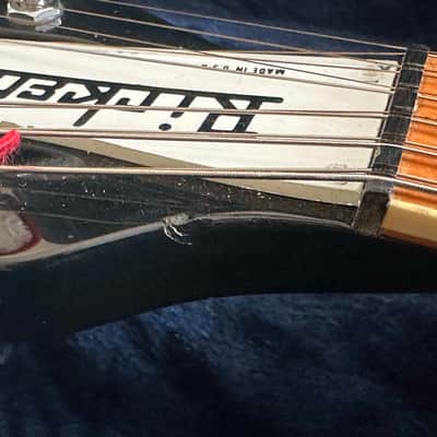 Rickenbacker 370/12RM Roger McGuinn 1990 - Jetglo (overrun model?) image 11