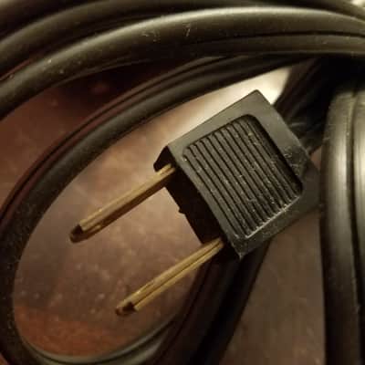 One (1) GE etc. Electric Disconnect Plug Power Cord Cable Non-polarized narrow Rectangle 1961 image 8