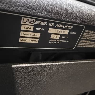 Lab Series K5 Keyboard Amp - Local Pickup Only image 3