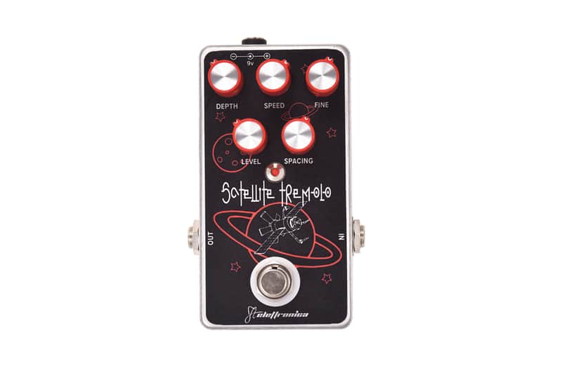 FTelettronica Satellite Tremolo Black/Red/Aluminum image 1