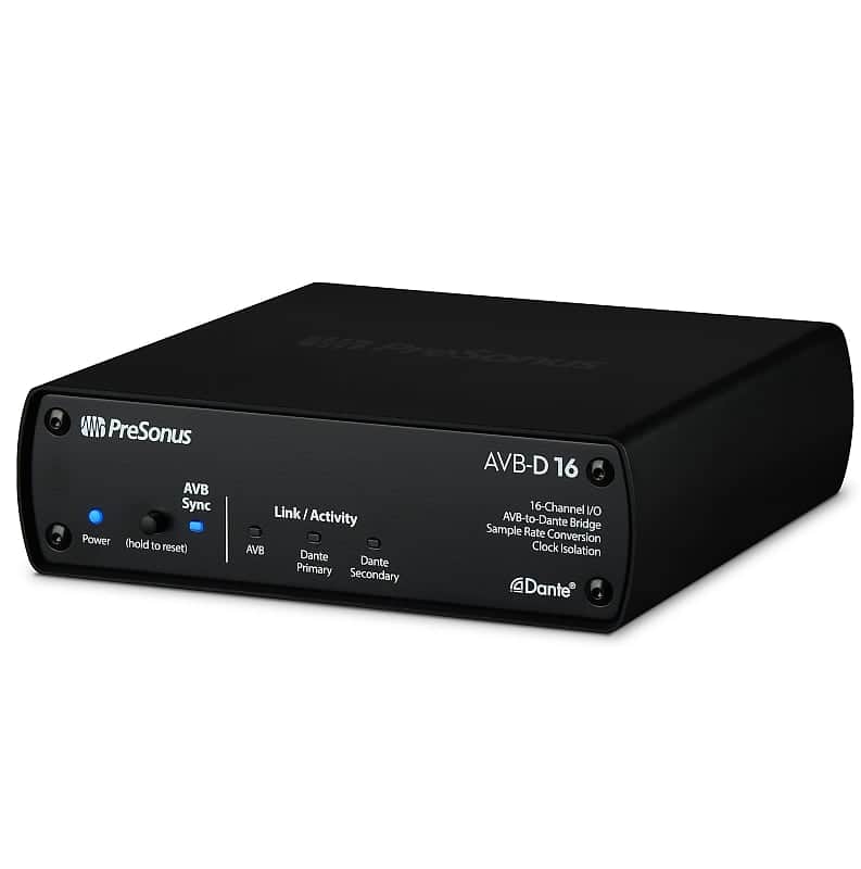 PreSonus AVB-D 16 AVB-to-Dante Bridge image 1
