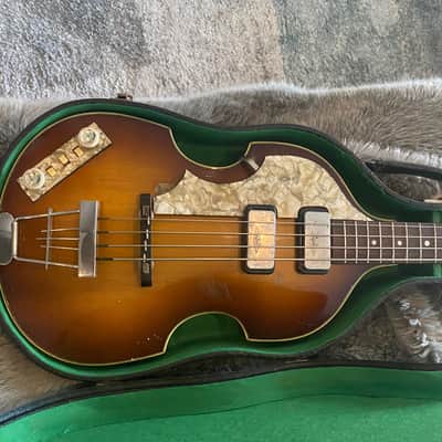 Hofner 500/1 Van Wouw Left Handed Bass 1961 - Sunburst image 1
