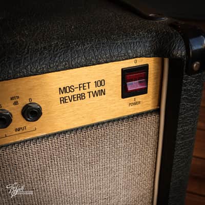 Marshall Mosfet 100 Reverb Twin 2x12 Guitar Combo Amp image 4