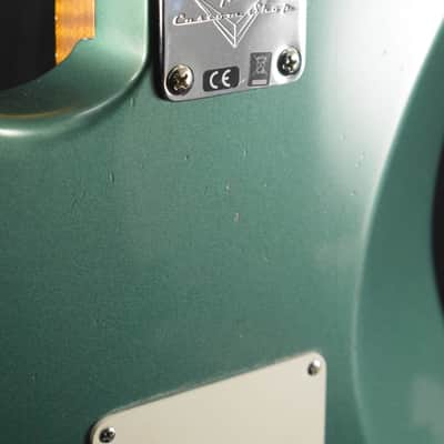Fender Custom Shop '58 Journeyman Relic Strat Aged Sherwood Green Metallic image 9