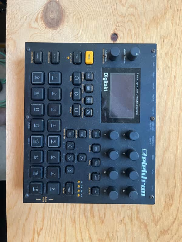 Elektron Digitakt 2017 - 2024 - Black image 1