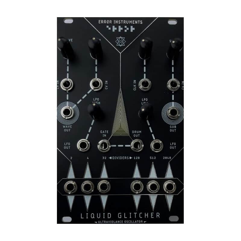 Error Instruments Liquid Glitcher Eurorack Ultraviolence Oscillator (Silver) image 1