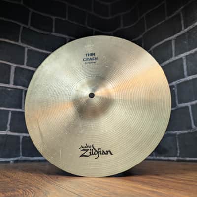 Zildjian Avedis 14" Thin Crash Cymbal – Classic Avedis Tone – Fast, Bright, Responsive image 1