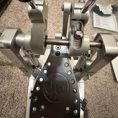 DW DWCPMDD2 Machined Direct Drive Double Bass Drum Pedal 2020s - Chrome image 6