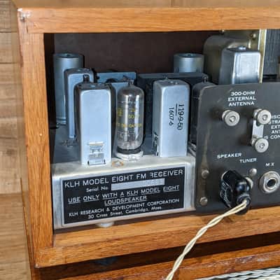 KLH Model Eight MCM Tuner / Radio With Speaker image 8