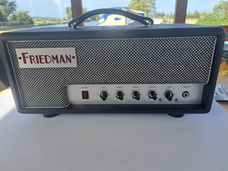 Friedman Little Sister 20-Watt Guitar Amp Head 2022 - Present - Black image 1