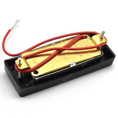 4 String Bass Guitar Mini Humbucker Pickup Neck and Bridge Set image 5