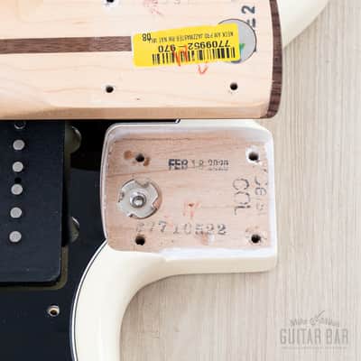 2020 Fender American Professional Jazzmaster Olympic White, Mastery + Lollar w/ Case, Hangtags image 18