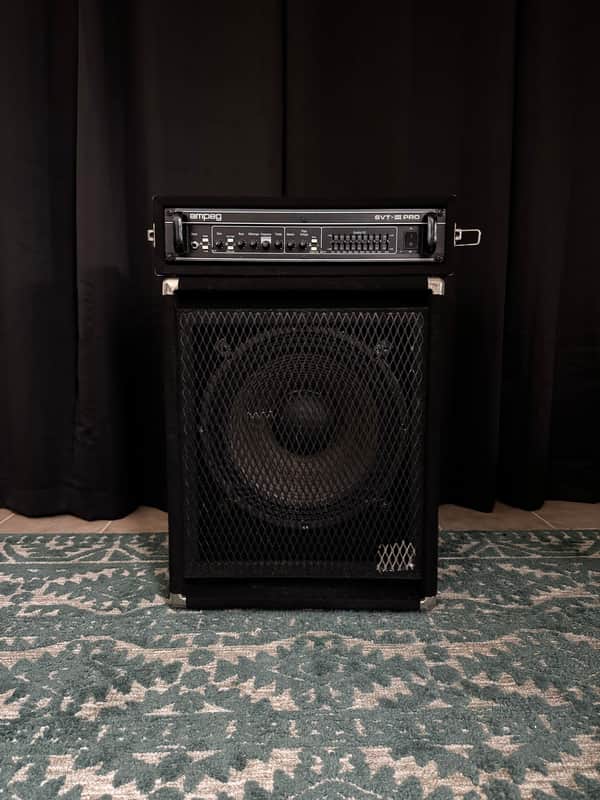 Ampeg SVT-3 Pro 1990-1993 - Black w/ EV 115 Cab image 1