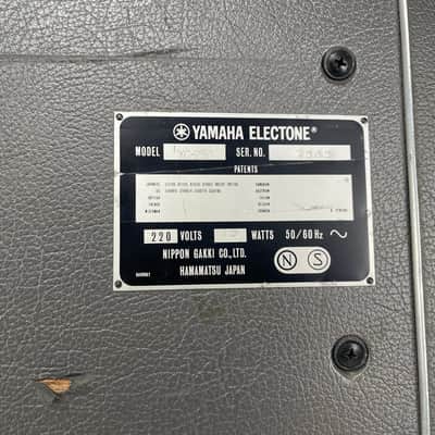 Yamaha - YC25D - Electone - Synth + BP-1 - Bass Pedal (Pedal Not Working) image 20
