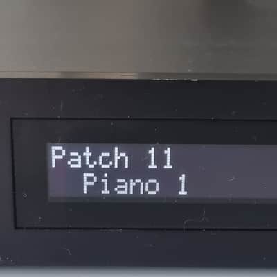 Roland P-330 Digital Piano Rackmount Sound Module 1988 - 1989 - Black, OLED