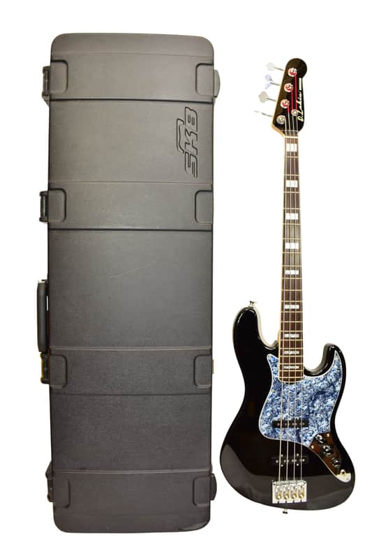 D. Lakin Basses JOC029 Joe Osborn Signature 4-String Bass, Black w/ Case image 1