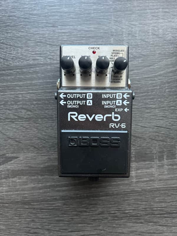 Boss RV-6 Reverb 2015-Present - Silver image 1
