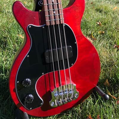 Gibson Les Paul Jr. Tribute DC Left Handed 2019 Worn Red image 3