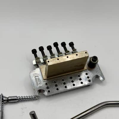 Floyd Rose Original Double Locking Tremolo Bridge Made In Germany 1990’s - Chrome image 5
