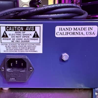BAE 1073MPF Single Channel with PSU 2010s - Blue image 7