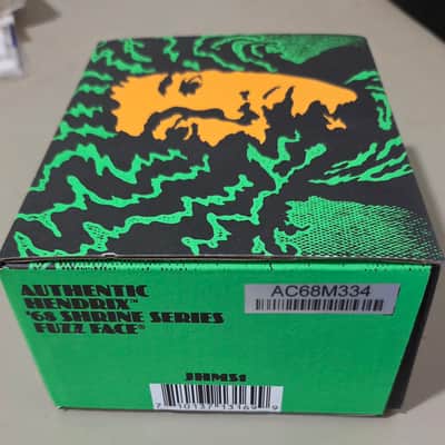 Dunlop JHMS1 Authentic Hendrix '68 Shrine Series Fuzz Face 2025 - Present - Black / Green / Orange image 4