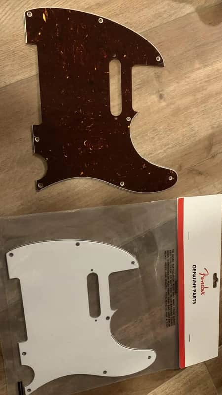 2 Genuine Fender Telecaster Pickguards image 1