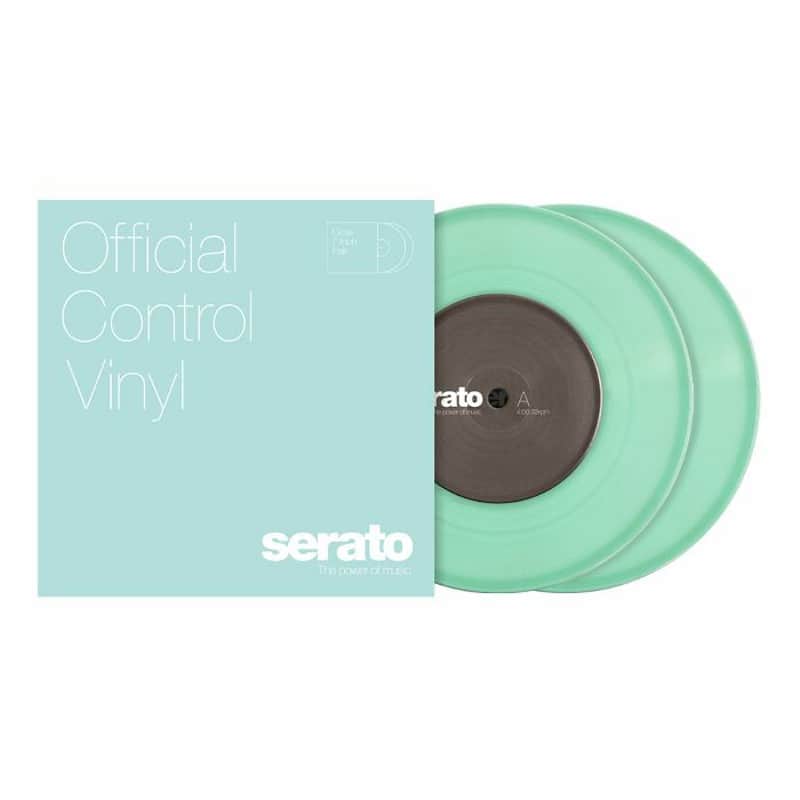 Serato Colours 7 Inch Control Vinyl (glow in the dark, pair) S...