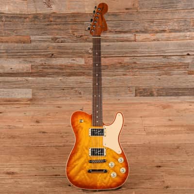 Fender Parallel Universe Troublemaker Telecaster Deluxe Sunburst 2018 image 4