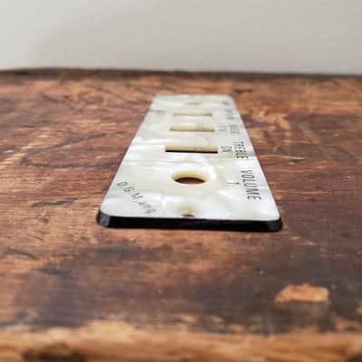 Hofner HA2B-P Perloid Control Panel For German Beatle / Club Bass image 3