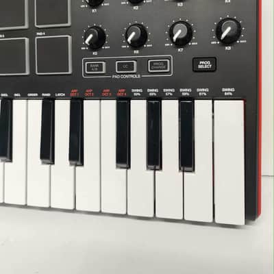 Akai MPK Mini 25-Key MIDI Controller 2012 - 2014 - Black image 3