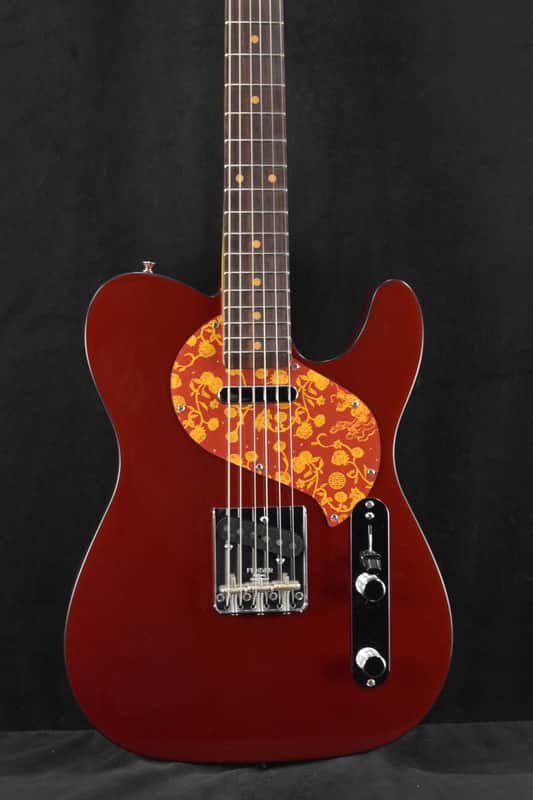 Mint Fender Limited Edition Raphael Saadiq Telecaster Dark Metallic Red Rosewood Fingerboard image 1