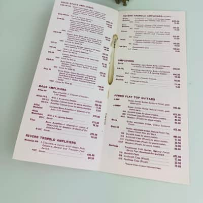 Gibson Suggested Retail Price List 1968 image 5