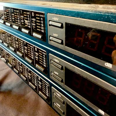 Yamaha 03D & AD8HR Pre-Amp Stack  / TC Electronic Unit-Y Expansion Card / Littlite Racklite / Ultra by Kaman Slanted Rack | Late 90's 24 Channel Dream Rig | Complete Plug & Play Recording Studio image 16