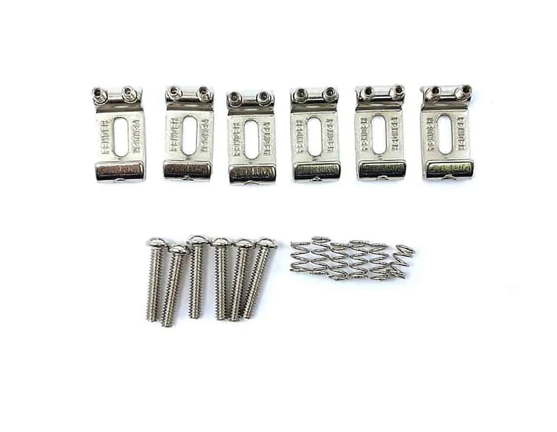 Fender 007-5123 American Standard Stratocaster Bridge Saddles (6) image 1